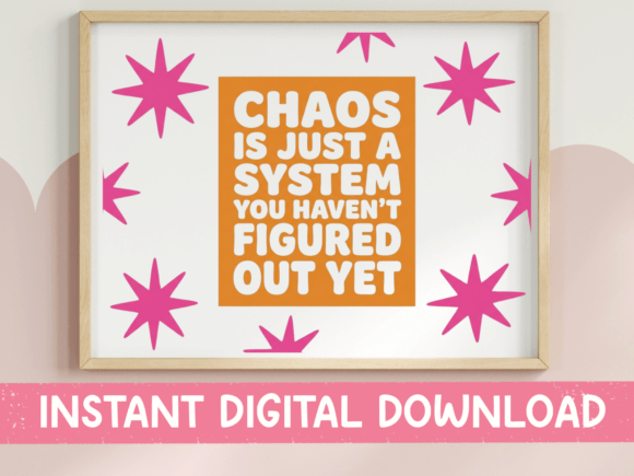 Chaos is Just a System Print: A Designer's Review