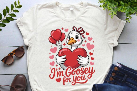 Cute Goose Duck Valentine Embroidery Review