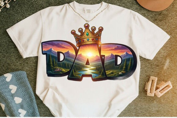 Dad Shirt Outdoor Scene DAD Graphic Tee Review