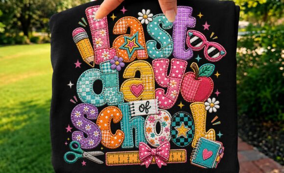 Last Day of School Patchwork Sublimation Review