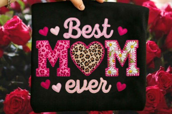 Leopard Best Mom Ever Patchwork Shirt Review