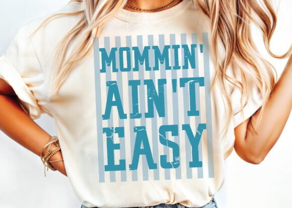 Mommin Ain’t Easy Png, Retro Mama Png