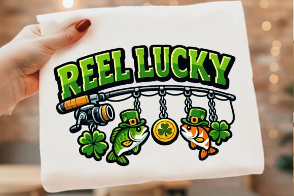 Reel Lucky Fishing St Patrick’s Day Png Review