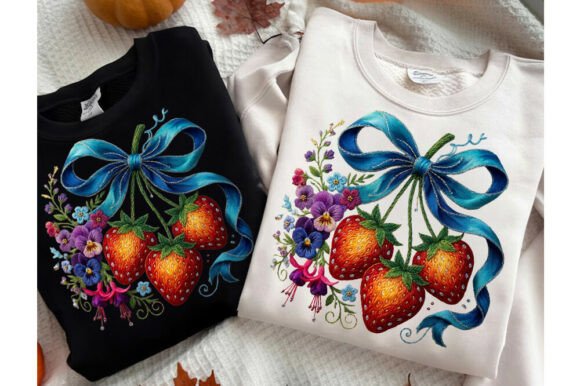 Strawberry Coquette Summer Shirt Bow Png Review